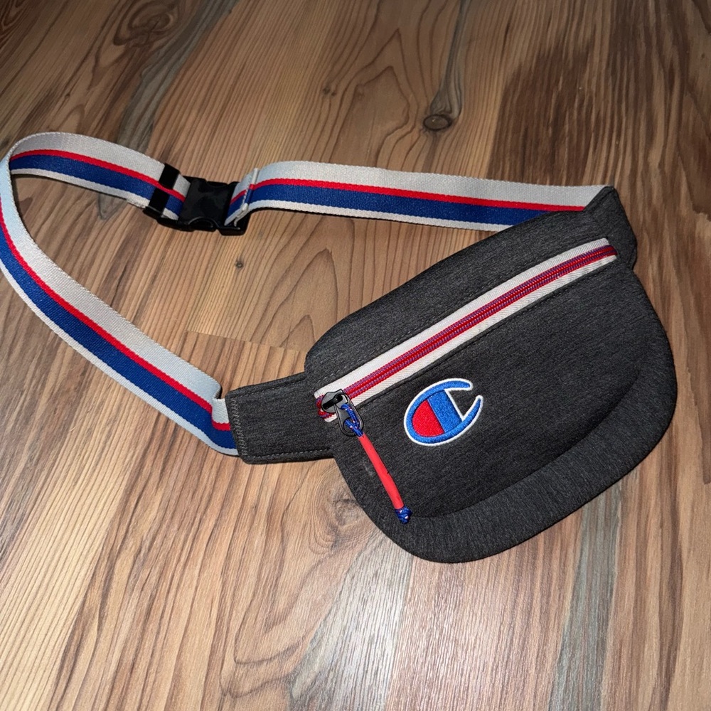 Champion Gray and Red Bum Bag - never worn
